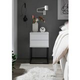 Livetastic nočna omarica, črna, bela | Shoptok.si