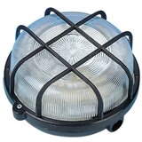 Ritter Leuchten Okrogla LED stenska in stropna svetilka (7 W, Ø x V: 200 x 105 mm, Črna, Toplo bela) Cene