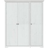 vidaXL Ormar BODO bijeli 151 5 x 52 x 176 5 cm od masivne borovine | shoptok.hr