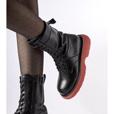 Gemre Black insulated boots with pink sole Beata | ePonuda.com
