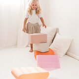 Moes® earth collection likovi za igru i razvoj motorike triangle salmon pink | shoptok.hr