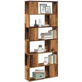 vidaXL Knjižna omara/pregrada starinski les 80x24x186 cm | Shoptok.si