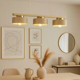  Visilica na sajli IGNIA 3xE27/60W/230V bež/zlatna | Eponuda.com