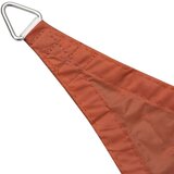 vidaXL 42307 Sunshade Sail Oxford Fabric Square 3,6x3,6 m Terracotta | shoptok.hr