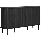 House Nordic Crna komoda od masivnog bora 140x79x40 cm Nikko – | shoptok.hr