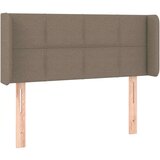  Vzglavje z ušesi taupe 93x16x78/88 cm blago, (20739745) | Shoptok.si