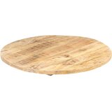 Stolna ploča od masivnog drva manga okrugla 25 - 27 mm 60 cm | shoptok.hr