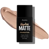 Hydra Matte tečni puder, 015 Honey Glow