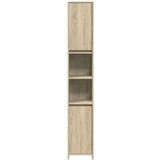 vidaXL 4-dijelni set kupaonskog namještaja boja hrasta sonome drveni | shoptok.hr