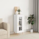 vidaXL Komoda bijela 34 5 x 34 x 90 cm od konstruiranog drva Cijene