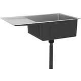  Ročno izdelano kuhinjsko pomivalno korito nerjaveče jeklo, (21670625) | Shoptok.si