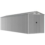 vidaXL Vrtno spremište svjetlosivo 191 x 810 x 198 cm pocinčani čelik | shoptok.hr