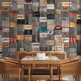  Tapeta - Wooden Inscription 50x1000 Vodootporna | shoptok.hr