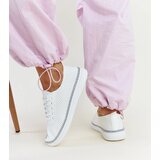 Gemre White and gray openwork sneakers Biserka | shoptok.hr