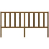  Uzglavlje za krevet boja meda 206 x 4 x 100 cm masivna borovina | shoptok.hr
