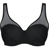 Trendyol Curve Black Glittery Mesh Detailed Covered Bra | Shoptok.si