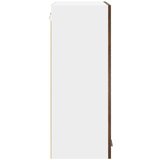 vidaXL Viseča omarica s polico Riga Dimljeni oreh 60 x 31 x 80 cm | Shoptok.si