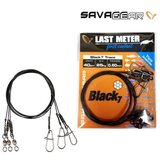 Savage Gear SAJLE BLACK 7 TRACE 30CM 0.45MM 11KG/3 KOM | Eponuda.com