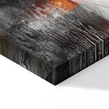  Slika - Reflection of Colors (1-part) - Sunset in Painted Abstract Background 40x60 | shoptok.hr
