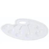 Playbox PlayBox: Ovalna slikarska paleta 23x17x11cm Cene
