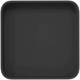  Kvadratna posuda za cvijeće 24 pcs Crna 15 x 15 x 2 cm Plastika - Crna 15 x 15 x 2 cm 24 | shoptok.hr