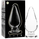 Nebula Model 4 Anal Plug Borosilicate Glass 11x5cm Clear