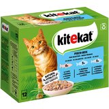 Kitekat vrećice 48 x 85 g - Izbor ribe u želeu | shoptok.hr