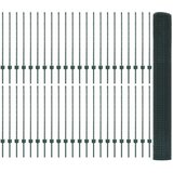  Zavarena žičana ograda s postom 100 x 1 m Čelik premazan PVC-om | shoptok.hr