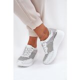 S. BARSKI Leather Perforated Sports Shoes Sneakers On Wedge White S.Barski | Shoptok.si