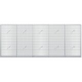  Gabion s žicom debljine 3 5 mm i mrežom 5x2 5 cm 250x20x100 cm - 20 cm 100 cm 250 cm | shoptok.hr