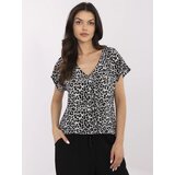 Sublevel Blouse-D73771M11171B-grey-black | Shoptok.si