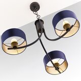 Jupiter 2099 - Luster na lancu ARTHUR 3xE27/15W/230V plava/crna | Eponuda.com
