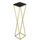  Stalak za cveće LOFT 100x24 cm zlatna/crna | Eponuda.com