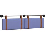  Držeće uzglavlje Zidne Traper plava 170 x 55 x 5 cm Antikni PU - Trapere plave boje 160 cm bez LED | shoptok.hr
