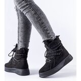 Gemre Black platform snow boots Rancourt | shoptok.hr