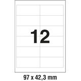  ETIKETE ILK 97X42,3MM PK100L ZWECKFORM 3659 | Shoptok.si