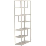 Venture Home polica za knjige Staal 35 × 188 × 85 cm, bež | shoptok.hr