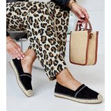 Gemre Black espadrilles with rhinestones Abia Cijene