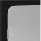 Ogledalo Polica Crni hrast 60 x 10,5 x 37 cm Konstruirano drvo | shoptok.hr