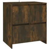 Maison Chic Komoda - Predalnik dimljeni hrast 70x41x75 cm inženirski les, (21718485) Cene