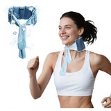 INF Outdoor Cooling Ice Neck Scarf – Hladilni, ponovno uporaben vratni trak za vroče vreme, (5000235708) Cene