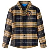  Dječja karirana košulja žuto-crna 104 | shoptok.hr