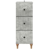  Ormar s ladicama Betonska siva 33 x 34,5 x 90 cm | Eponuda.com