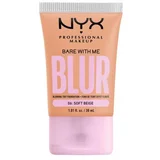 NYX Professional Makeup Bare With Me Blur Tint Foundation puder mješovita 30 ml Nijansa 06 soft beige