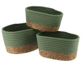 Tendance SET KOŠARA 3/1, MORSKA TRAVA/PAMUK, KHAKI/NATUR | shoptok.hr