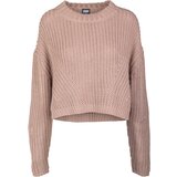 Urban Classics Women's wide oversize sweater in dark brown color | shoptok.hr