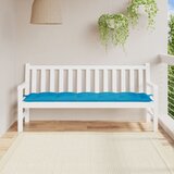  Jastuk za vrtnu klupu svjetloplavi 180x50x7 cm tkanina Oxford | shoptok.hr