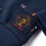  Dječja topla majica modra prošarana 104 | shoptok.hr