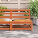 vidaXL Vrtna sofa voštano smeđa 70 x 70 x 67 cm od masivne borovine | shoptok.hr