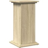  Stalak za izložbu s spremištem boja hrasta 31x30x60 cm drveni | shoptok.hr